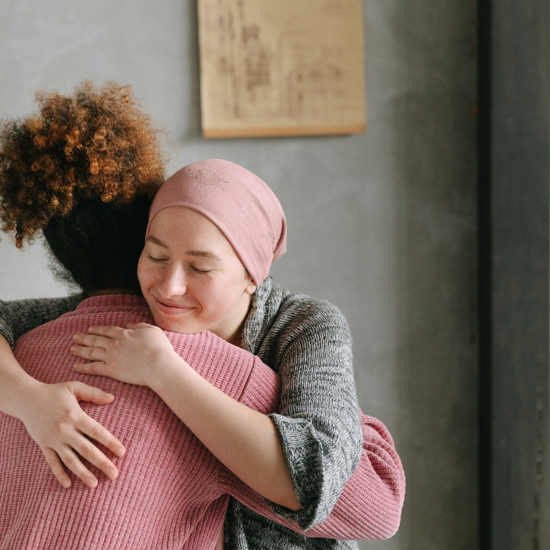 Two Women Hugging