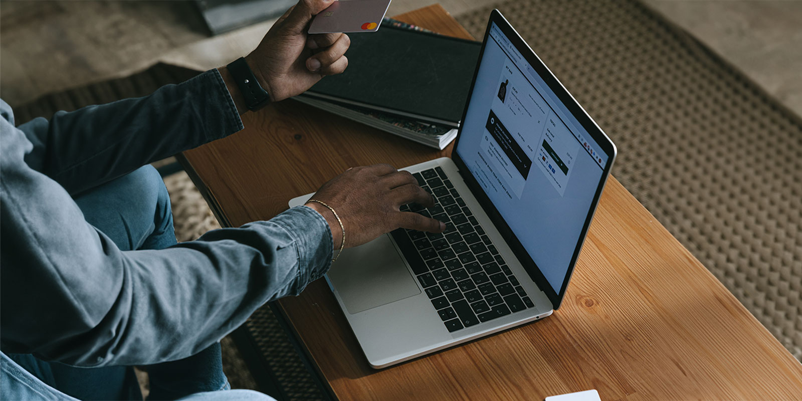 Man on Computer