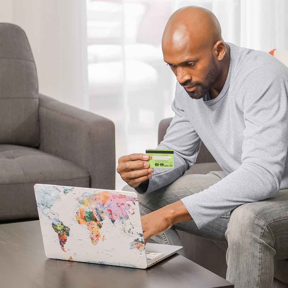 Man on laptop