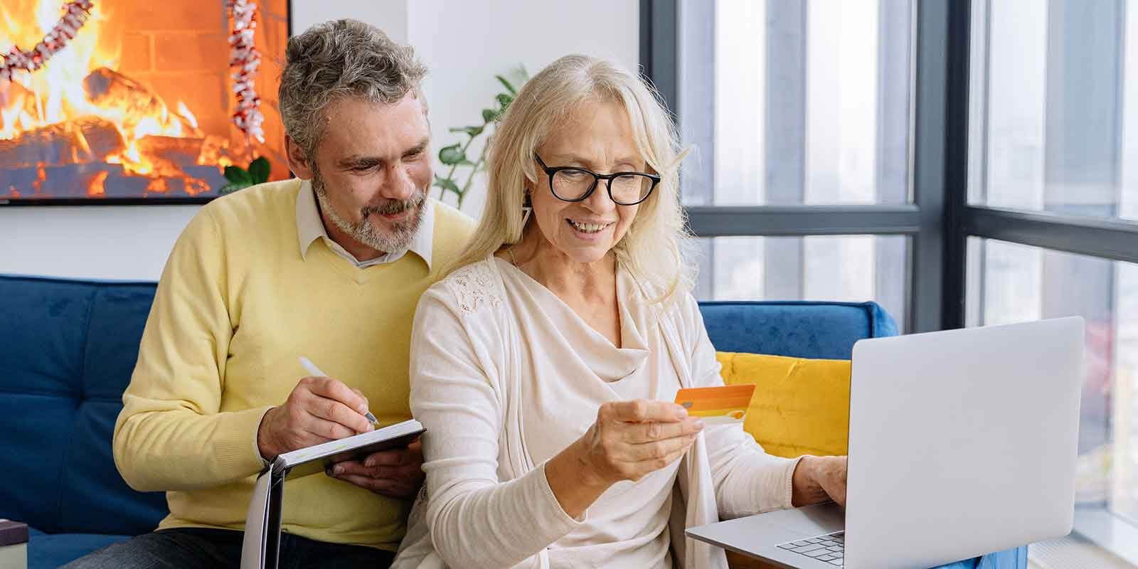 Couple Reviewing Finances