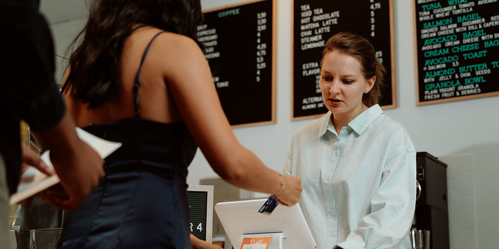 Woman at Coffee Shop